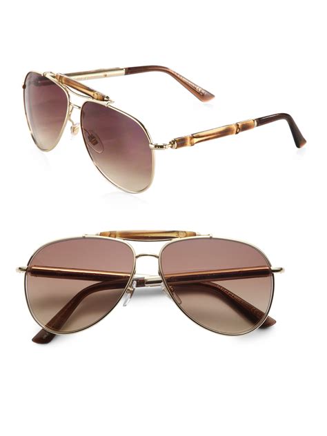 gucci sunglasses pilot|Gucci aviator sunglasses on sale.